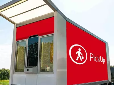 코로나시대 대면접촉 줄여라…식품체인, 무인 픽업창구 운영