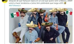 "BTS 불러주세요"…통신재벌 슬림에 호소하는 멕시코 팬들