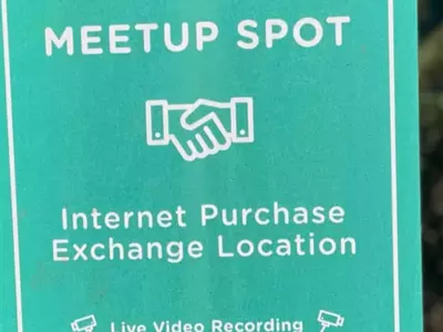 온라인 거래장소로 둘루스 경찰서 제공