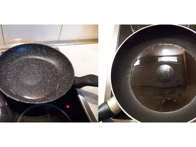 기름까지 두른 프라이팬에 계란프라이가 눌어붙는 이유는?