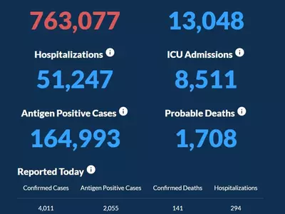 〈조지아 코로나19 현황: 4일〉 누적 사망자 1만3,000명 돌파…하루 사망자 141명
