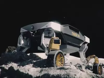 4개 다리·바퀴로 이동하는 변신로봇… 현대차그룹 ‘타이거’ 공개