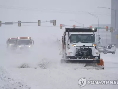 겨울폭풍에 남부까지 '꽁꽁'…25개주 한파 경보