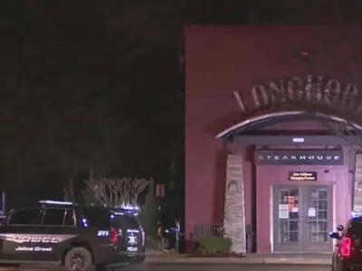 존스크릭 롱혼 스테이크하우스 침입자 현장 체포