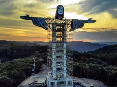 브라질 남부에도 거대 예수상