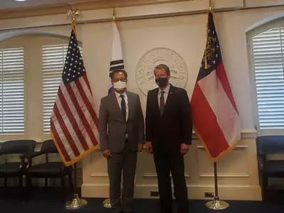 김영준 총영사 켐프 주지사 면담하고 협조 사의