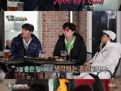 ‘집사부’ 김종국VS김동현, 허벅지 씨름 긴장감 속 ‘최고 6.3%’