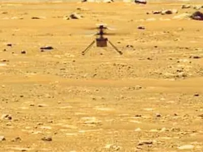 화성 헬기 ‘인저뉴어티’ 2차 비행 성공