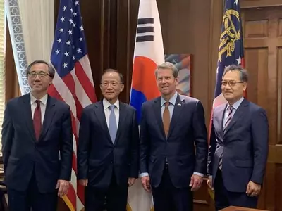 이수혁 주미대사, 조지아 방문 켐프와 회동