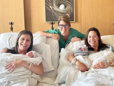 사우스캐롤라이나 쌍둥이 자매 같은 날 출산