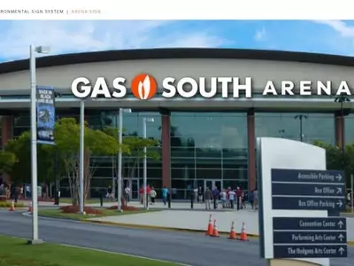 인피니트에너지센터, 개스사우스로 이름 바뀐다