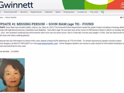 〈속보〉 실종 70대 릴번 한인 여성 무사 귀환