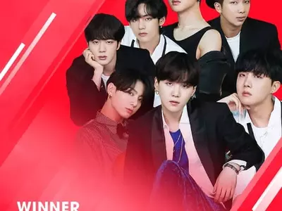 BTS, '아이하트라디오 뮤직어워드' 2관왕