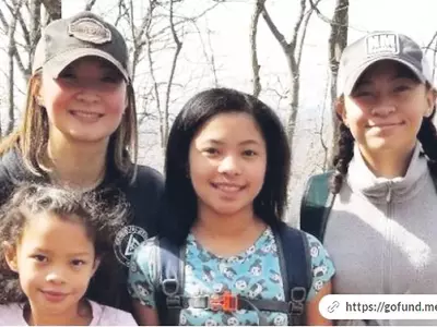 ‘미국인 남편 집에 불내고 자살’ 한인여성 4모녀에 온정 답지