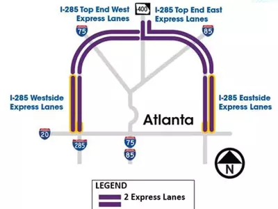 I-285 유료도로 민간회사가 운영 추진