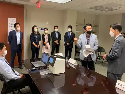 애틀랜타 총영사관 모의 재외선거 실시