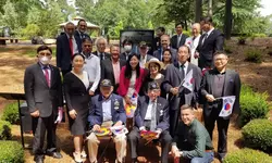 "한국의 번영은 당신들의 희생덕"