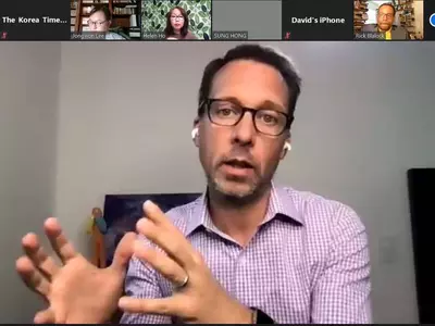 애틀랜타 시의회 의장 후보 덕 쉽맨 기자회견