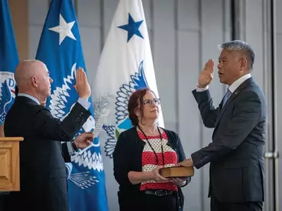 국토안보부 첫 아시아계 부장관 취임