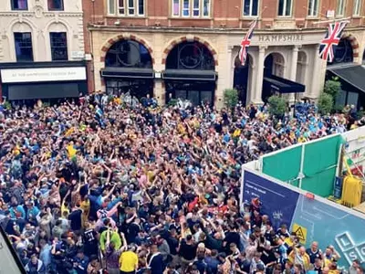 ‘유로 2020’ 발 감염 현실로… 런던 원정팬 등 2천명 확진