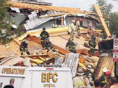 또 건물 붕괴… 워싱턴서 5명 부상