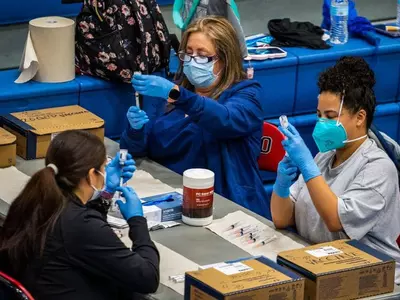 조지아주 변이 바이러스 감염자 증가세