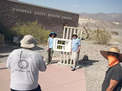 데스밸리 134도… 지구 관측 신기록