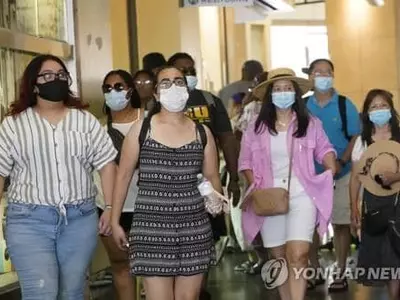 모든 주서 코로나 확진자 증가