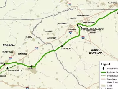애틀랜타-샬롯 간 고속철도 건설 난항