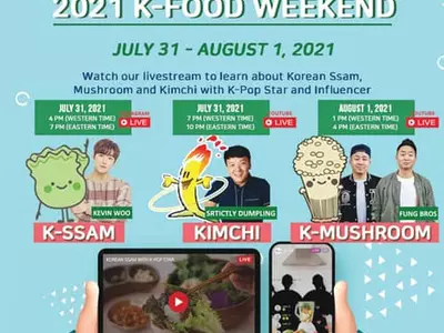 “K-푸드 위크엔드에 오세요”