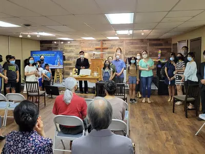 〈사진〉 "백투스쿨 자녀들 축복합니다"