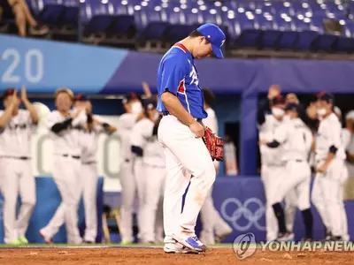 [올림픽] 한국 야구, 일본에 2-5로 '무릎'…5일 미국과 패자 준결승전