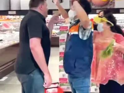 가주 한인마켓서 마스크 거부 소란