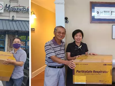 외식업협회, 청소년 마스크 1,440장 기부