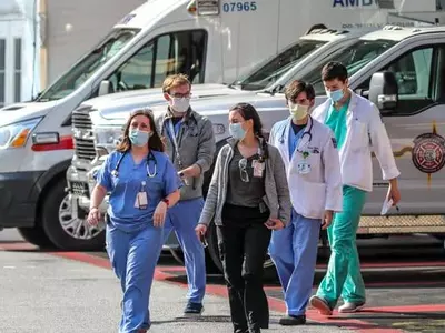 코로나19 재확산 조지아 병원 포화상태