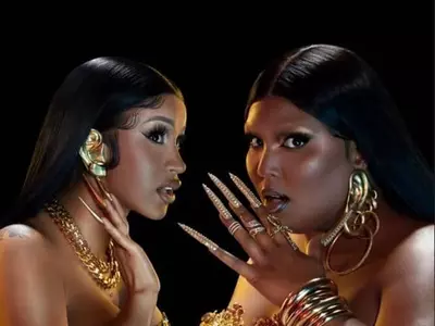 그래미 3관왕 돌풍 리조, 카디비와 만났다…새 싱글 '루머스'