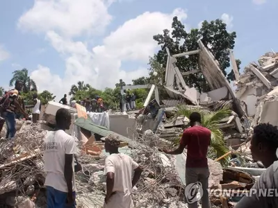 아이티 강진 사망자 724명…부상 2천800명
