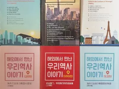 송혜교-서경덕, ‘뉴욕 독립운동 역사 안내서’ 1만부 기증