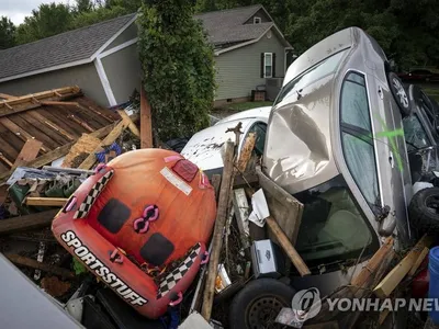 바이든, 기록적 폭우 피해 테네시주에 중대재난지역 선포