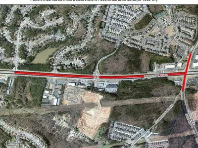 귀넷정부, 스와니 뷰포드 도로공사 승인