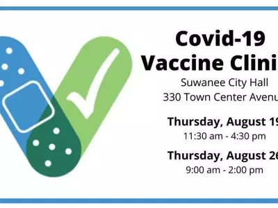 26일 스와니 시청서 백신접종