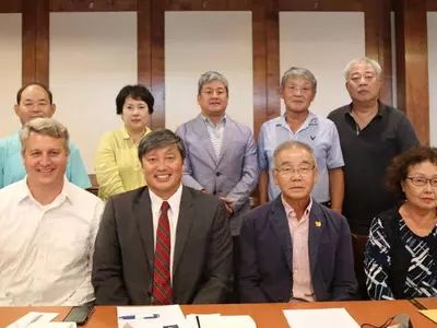 소녀상 설치 주역 존 박 시의원 후원행사