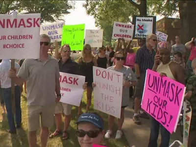 귀넷 학부모, 마스크 의무화한 교육청 고소