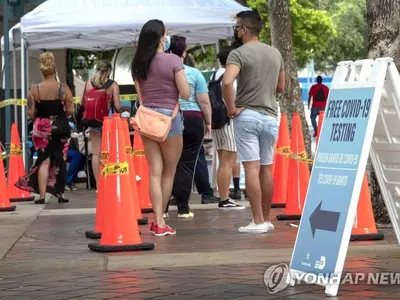 미국 델타 공포 속 코로나 누적 확진자 4천만명 넘어