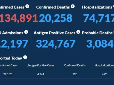조지아 코로나19 사망자 2만명 넘었다