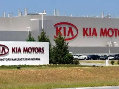 반도체칩 부족,기아 조지아공장 생산중단