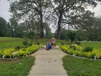 소녀상 주변 화단 새롭게 단장