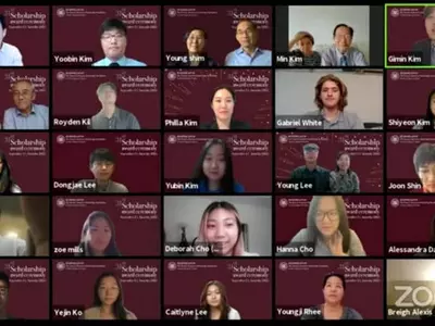 한미장학재단 남부지부 62명에 장학금