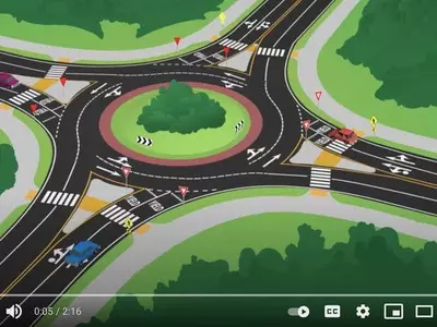 스와니 뷰포드HWY 원형교차로 개통