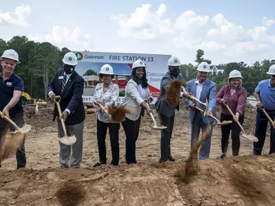 스와니에 제13 소방서 신축